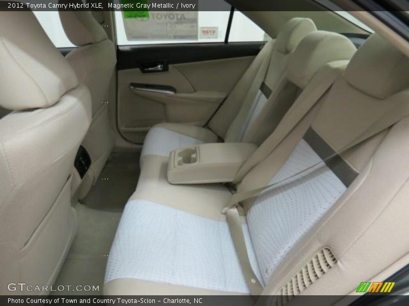 Magnetic Gray Metallic / Ivory 2012 Toyota Camry Hybrid XLE