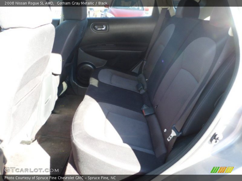 Gotham Gray Metallic / Black 2008 Nissan Rogue SL AWD