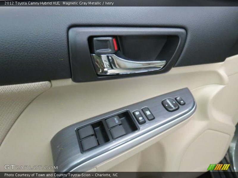 Magnetic Gray Metallic / Ivory 2012 Toyota Camry Hybrid XLE