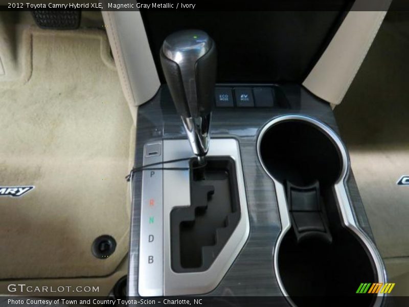 Magnetic Gray Metallic / Ivory 2012 Toyota Camry Hybrid XLE