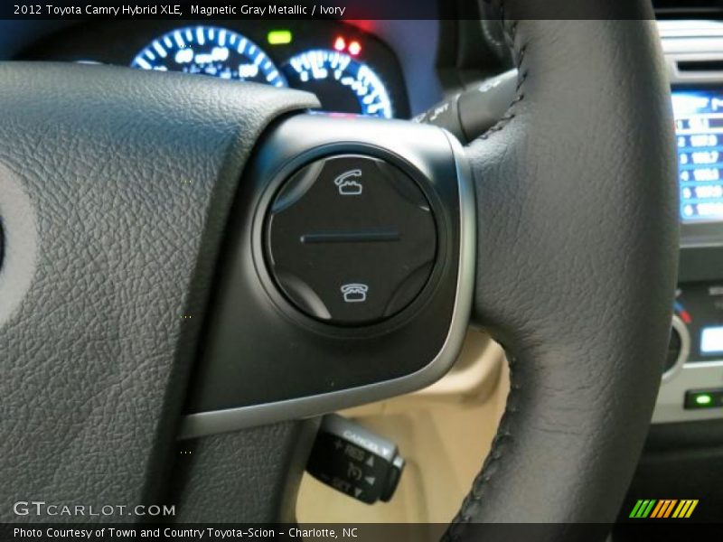 Magnetic Gray Metallic / Ivory 2012 Toyota Camry Hybrid XLE
