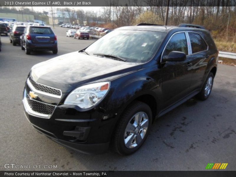Black / Jet Black 2013 Chevrolet Equinox LT AWD