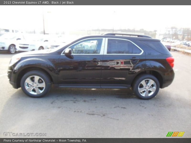 Black / Jet Black 2013 Chevrolet Equinox LT AWD