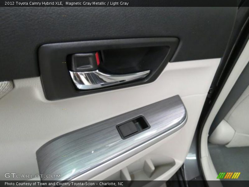 Magnetic Gray Metallic / Light Gray 2012 Toyota Camry Hybrid XLE