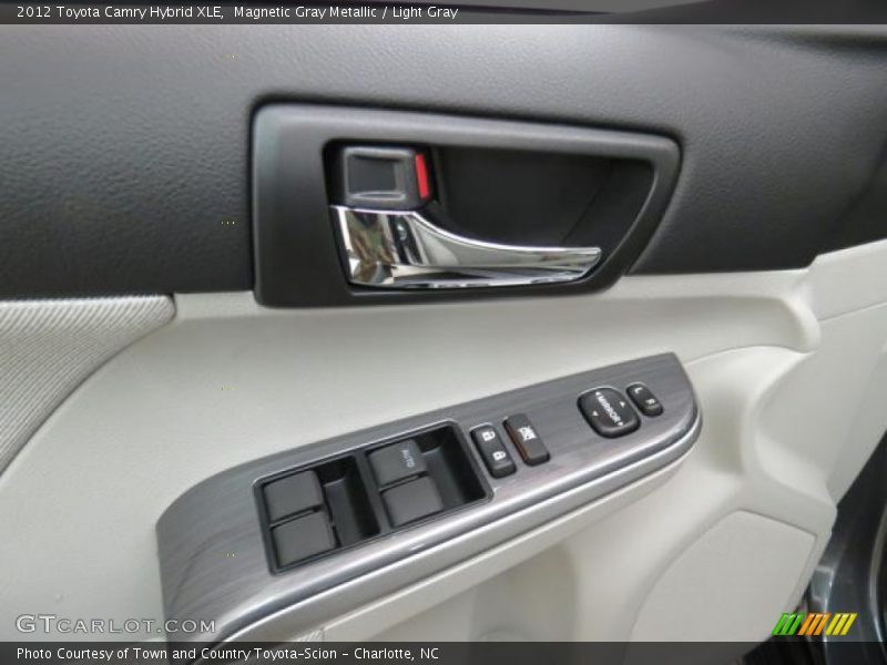 Magnetic Gray Metallic / Light Gray 2012 Toyota Camry Hybrid XLE