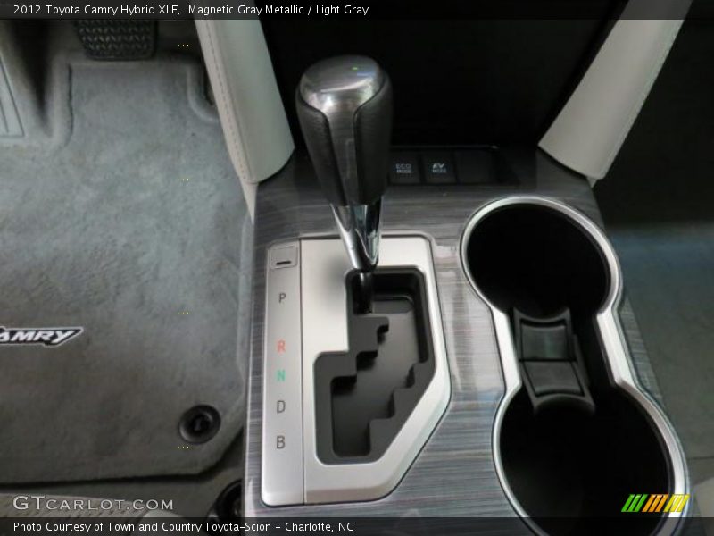 Magnetic Gray Metallic / Light Gray 2012 Toyota Camry Hybrid XLE