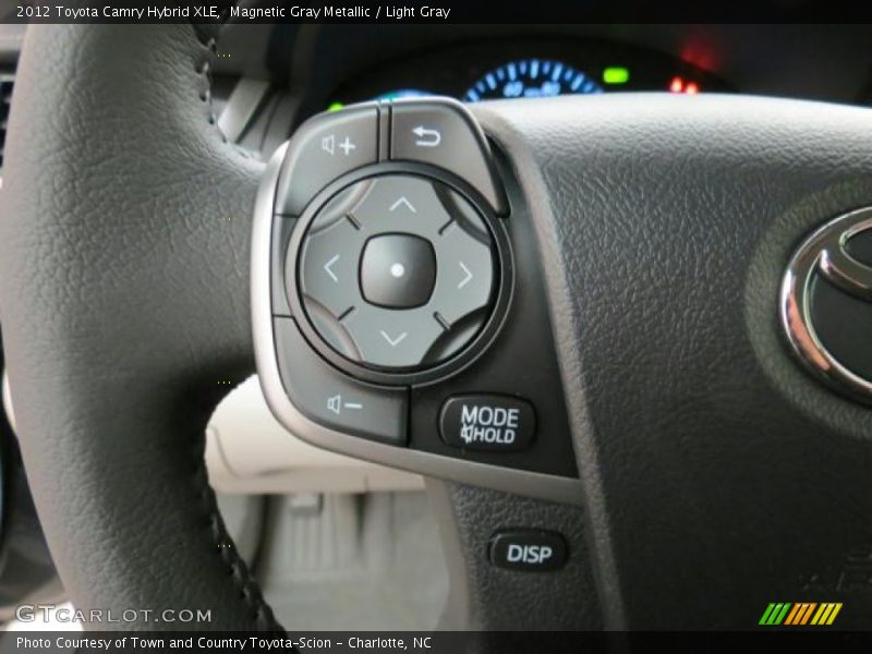 Magnetic Gray Metallic / Light Gray 2012 Toyota Camry Hybrid XLE
