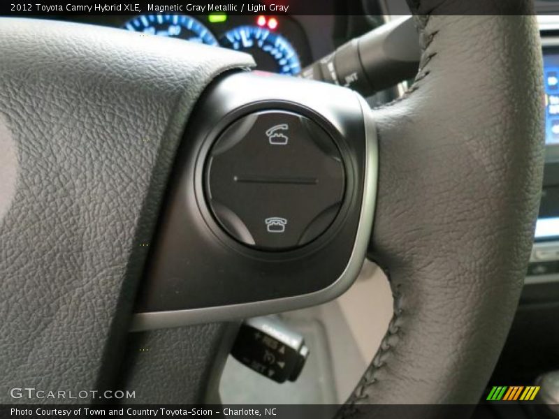Magnetic Gray Metallic / Light Gray 2012 Toyota Camry Hybrid XLE