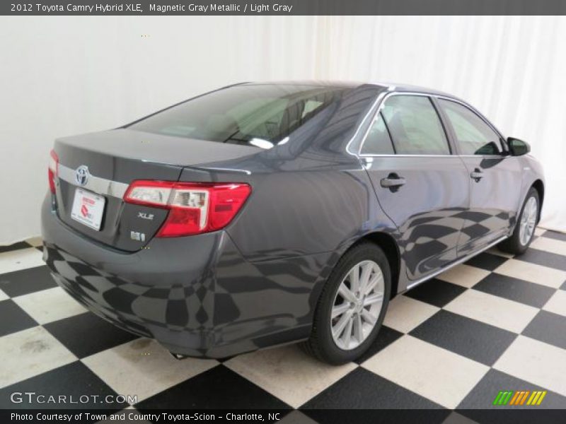 Magnetic Gray Metallic / Light Gray 2012 Toyota Camry Hybrid XLE