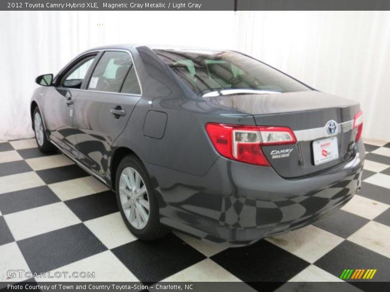 Magnetic Gray Metallic / Light Gray 2012 Toyota Camry Hybrid XLE