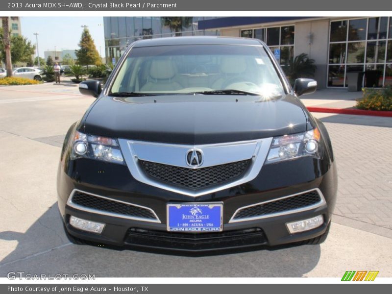 Crystal Black Pearl / Parchment 2013 Acura MDX SH-AWD