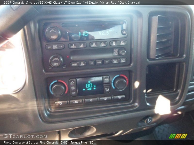 Victory Red / Dark Charcoal 2007 Chevrolet Silverado 3500HD Classic LT Crew Cab 4x4 Dually