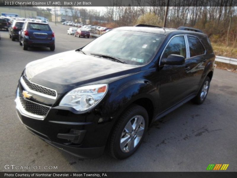 Black / Jet Black 2013 Chevrolet Equinox LT AWD