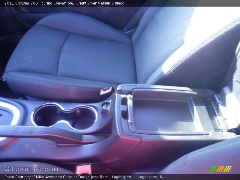 Bright Silver Metallic / Black 2011 Chrysler 200 Touring Convertible