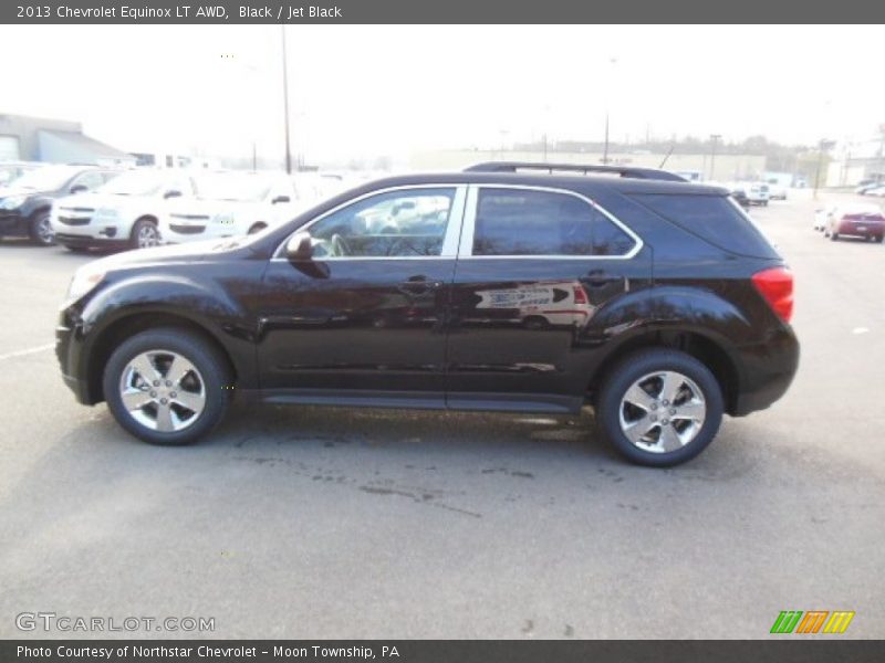 Black / Jet Black 2013 Chevrolet Equinox LT AWD