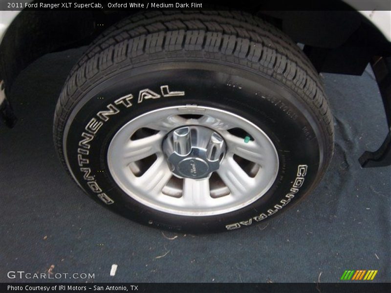 Oxford White / Medium Dark Flint 2011 Ford Ranger XLT SuperCab