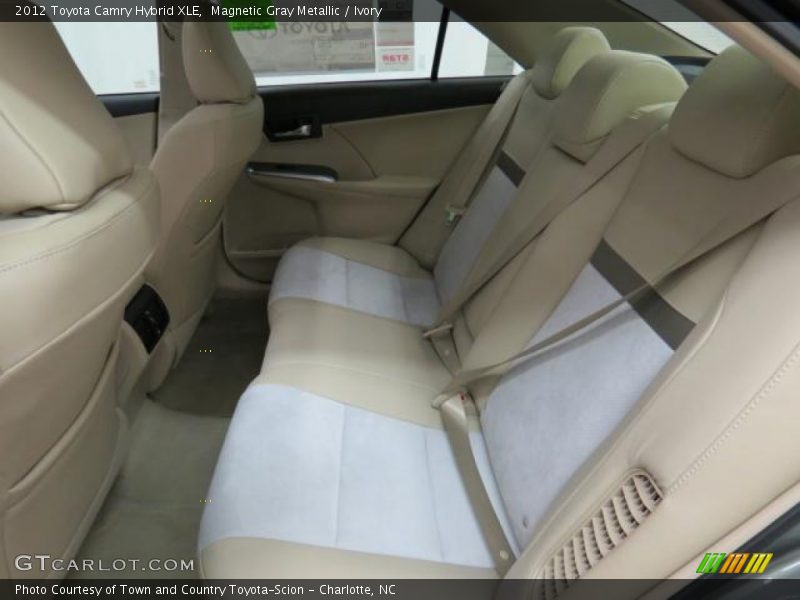Magnetic Gray Metallic / Ivory 2012 Toyota Camry Hybrid XLE