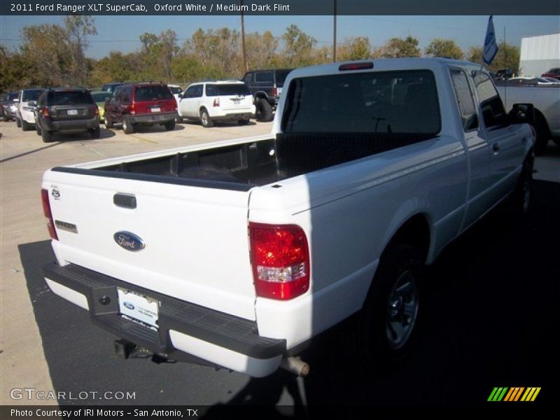 Oxford White / Medium Dark Flint 2011 Ford Ranger XLT SuperCab