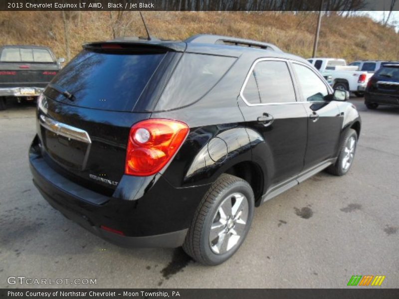Black / Jet Black 2013 Chevrolet Equinox LT AWD