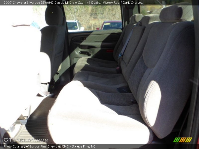 Victory Red / Dark Charcoal 2007 Chevrolet Silverado 3500HD Classic LT Crew Cab 4x4 Dually