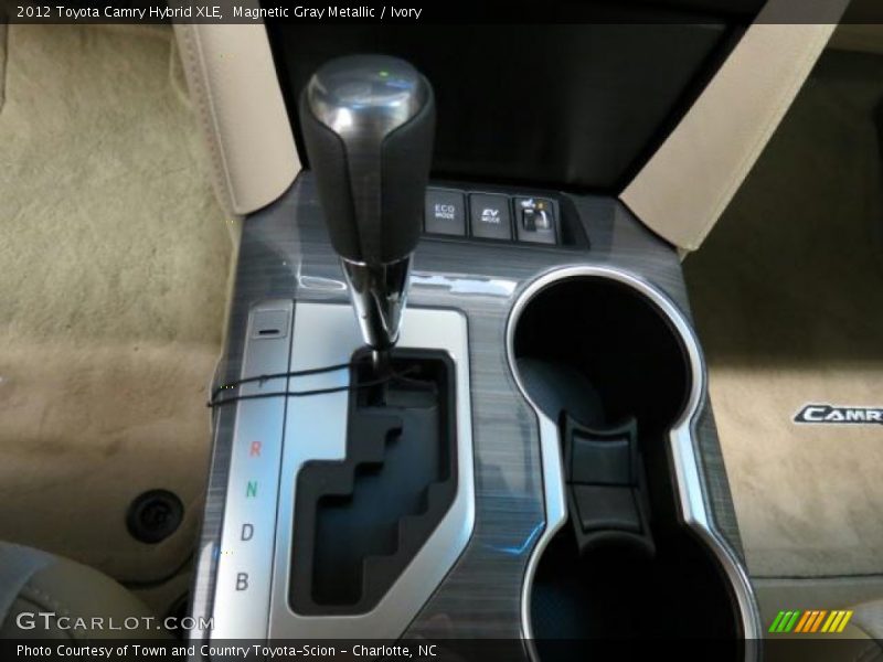 Magnetic Gray Metallic / Ivory 2012 Toyota Camry Hybrid XLE