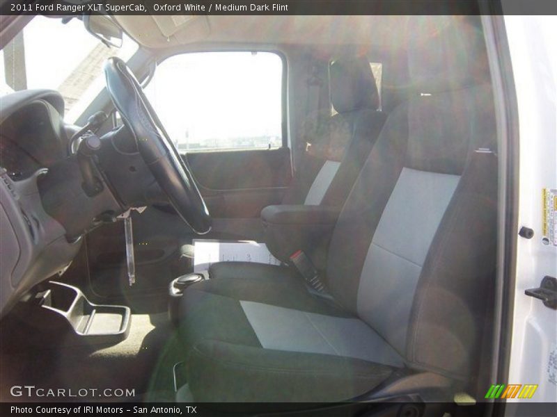 Oxford White / Medium Dark Flint 2011 Ford Ranger XLT SuperCab