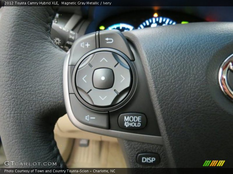 Magnetic Gray Metallic / Ivory 2012 Toyota Camry Hybrid XLE