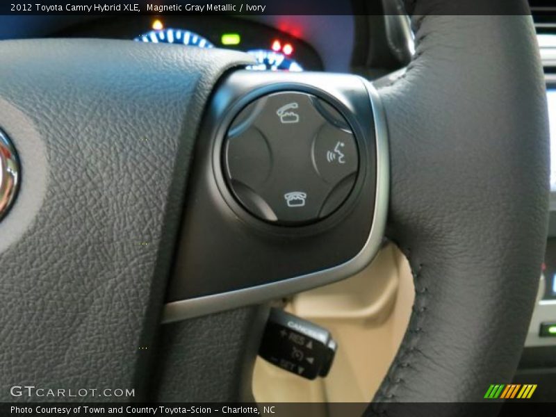 Magnetic Gray Metallic / Ivory 2012 Toyota Camry Hybrid XLE