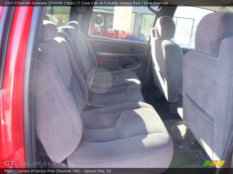 Victory Red / Dark Charcoal 2007 Chevrolet Silverado 3500HD Classic LT Crew Cab 4x4 Dually
