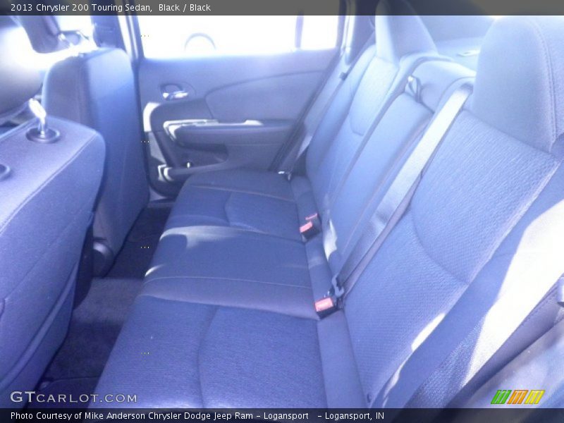 Black / Black 2013 Chrysler 200 Touring Sedan