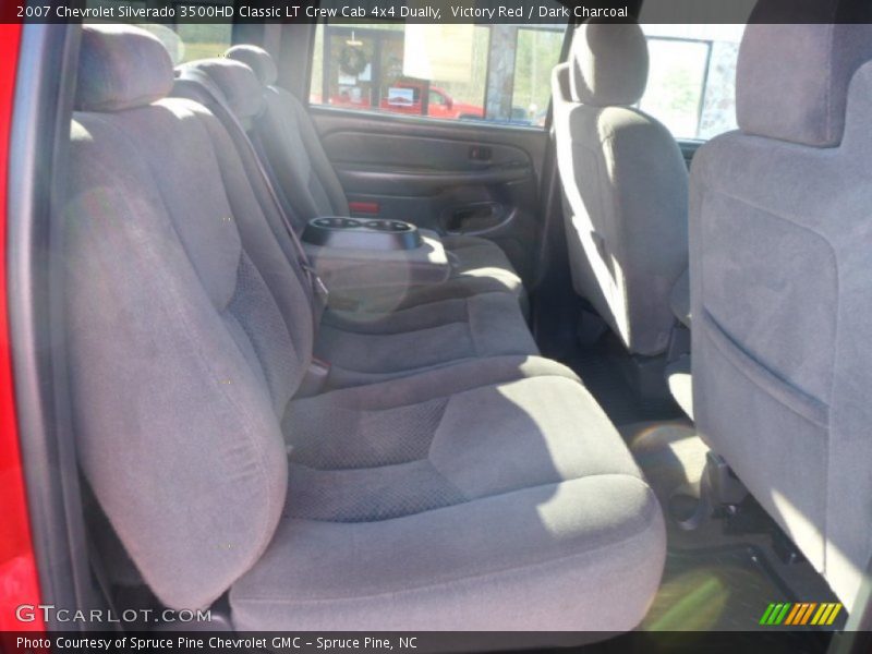 Victory Red / Dark Charcoal 2007 Chevrolet Silverado 3500HD Classic LT Crew Cab 4x4 Dually