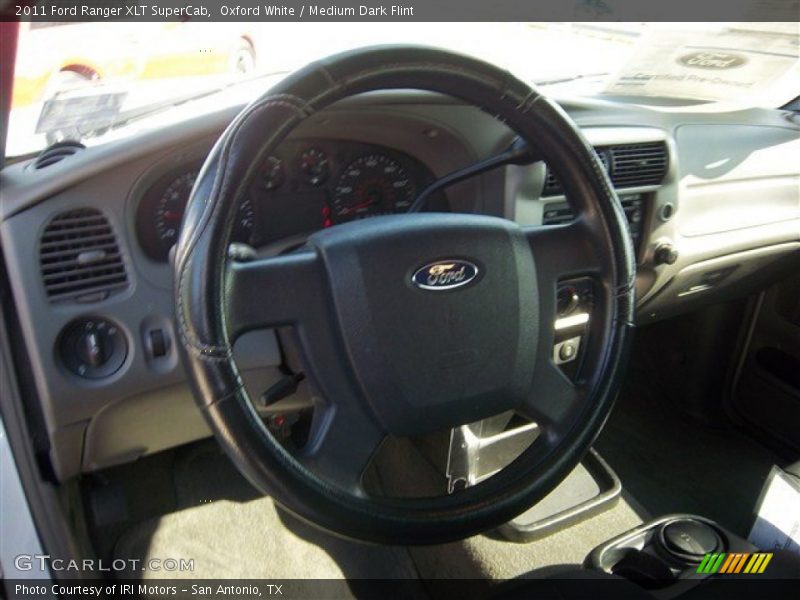 Oxford White / Medium Dark Flint 2011 Ford Ranger XLT SuperCab