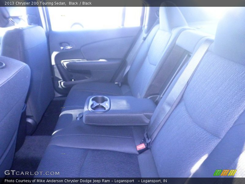 Black / Black 2013 Chrysler 200 Touring Sedan