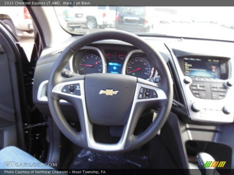 Black / Jet Black 2013 Chevrolet Equinox LT AWD