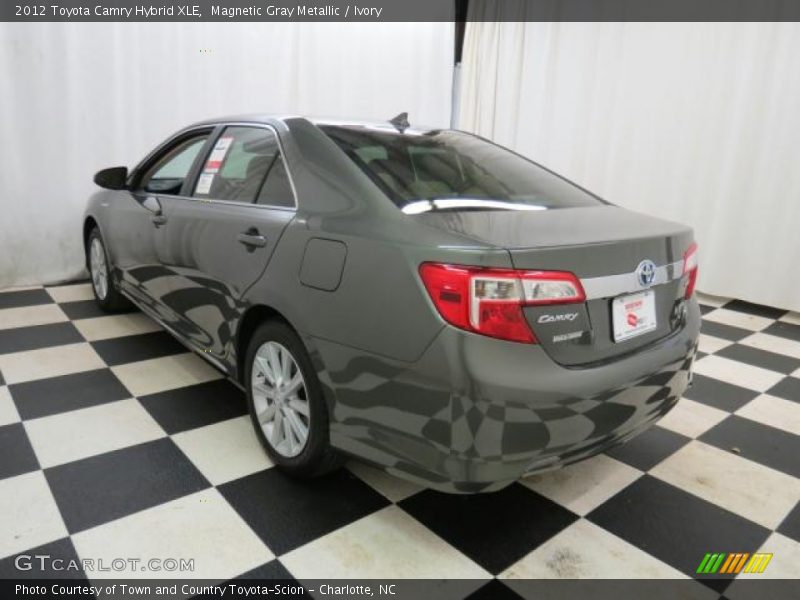 Magnetic Gray Metallic / Ivory 2012 Toyota Camry Hybrid XLE