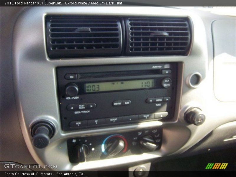 Oxford White / Medium Dark Flint 2011 Ford Ranger XLT SuperCab