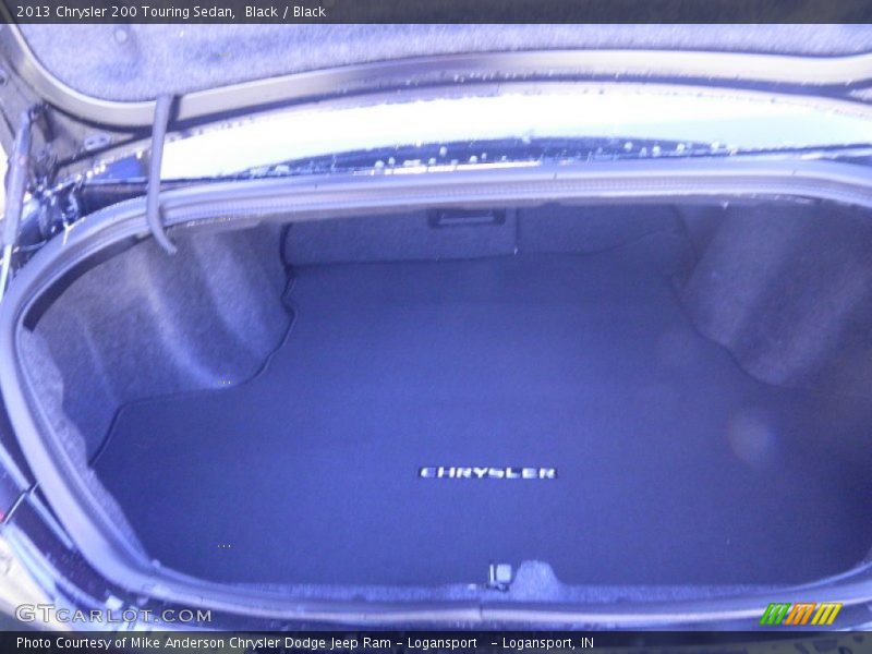 Black / Black 2013 Chrysler 200 Touring Sedan