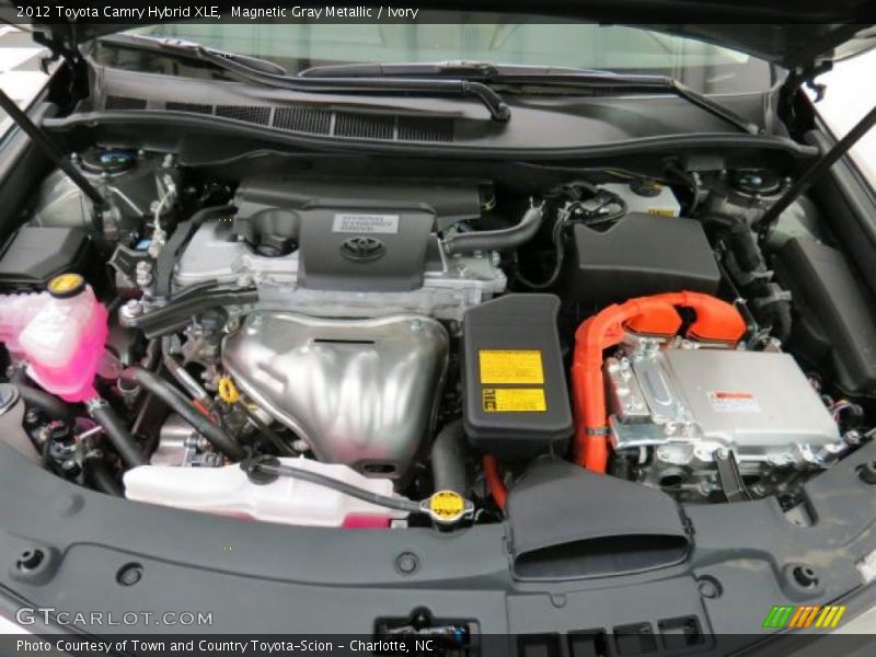 Magnetic Gray Metallic / Ivory 2012 Toyota Camry Hybrid XLE