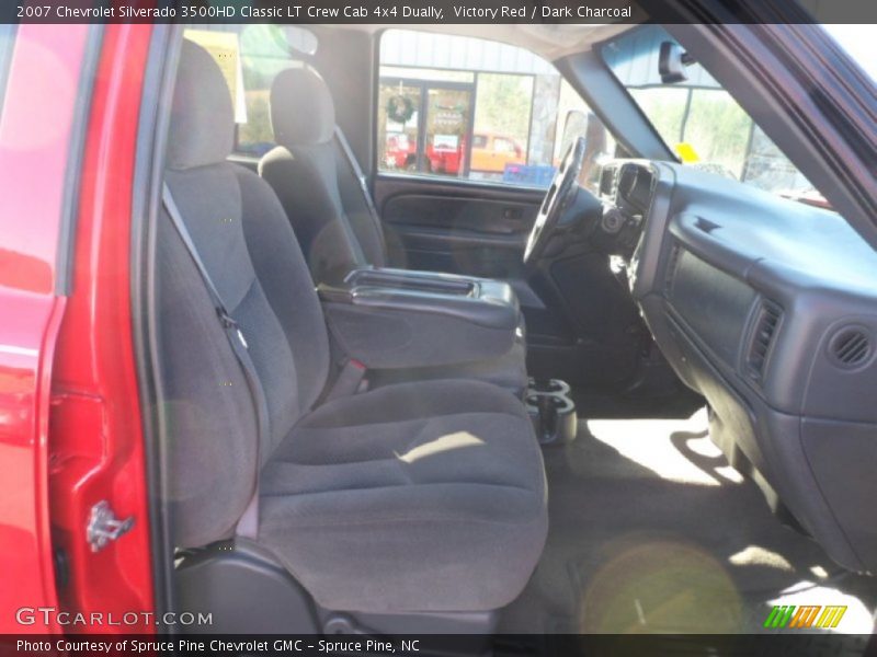 Victory Red / Dark Charcoal 2007 Chevrolet Silverado 3500HD Classic LT Crew Cab 4x4 Dually