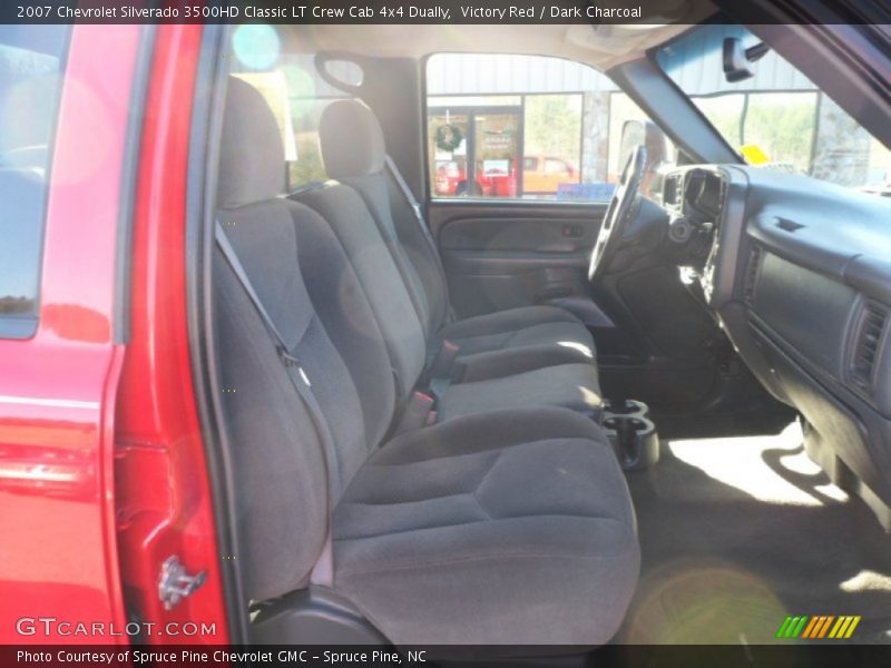 Victory Red / Dark Charcoal 2007 Chevrolet Silverado 3500HD Classic LT Crew Cab 4x4 Dually
