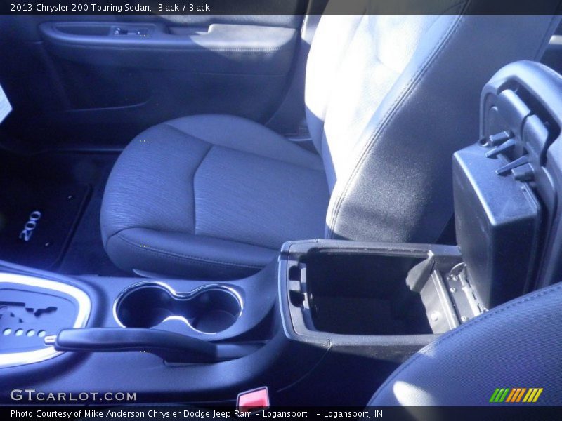 Black / Black 2013 Chrysler 200 Touring Sedan