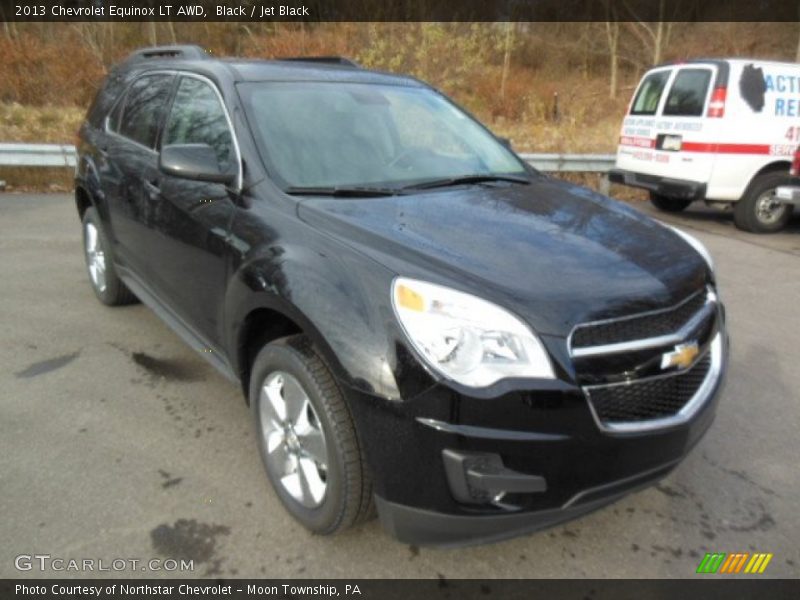 Black / Jet Black 2013 Chevrolet Equinox LT AWD