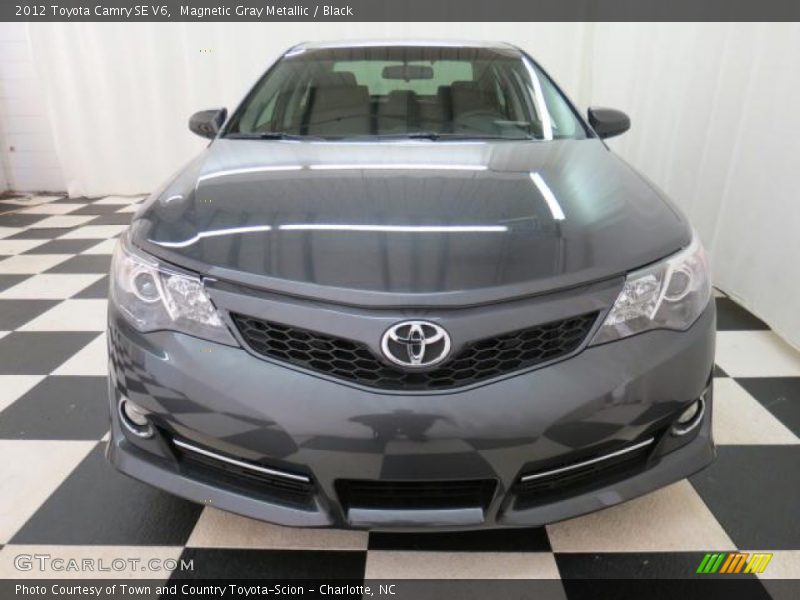 Magnetic Gray Metallic / Black 2012 Toyota Camry SE V6