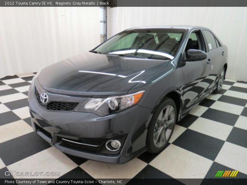 Magnetic Gray Metallic / Black 2012 Toyota Camry SE V6