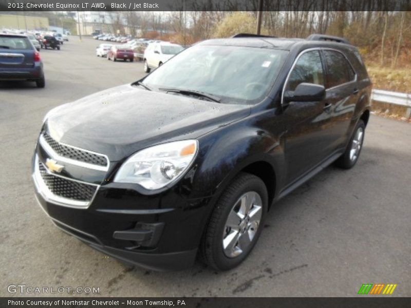 Black / Jet Black 2013 Chevrolet Equinox LT AWD