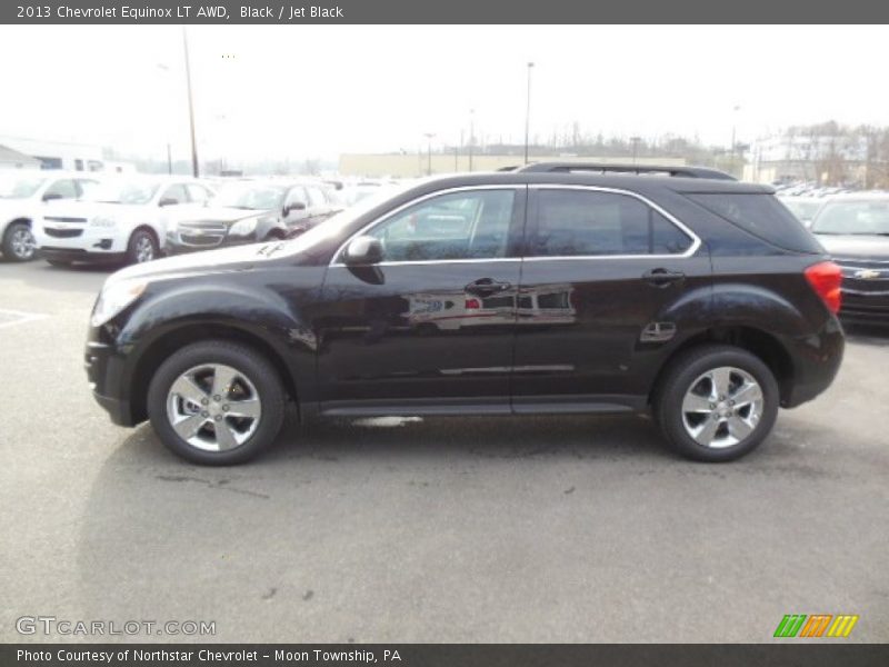 Black / Jet Black 2013 Chevrolet Equinox LT AWD