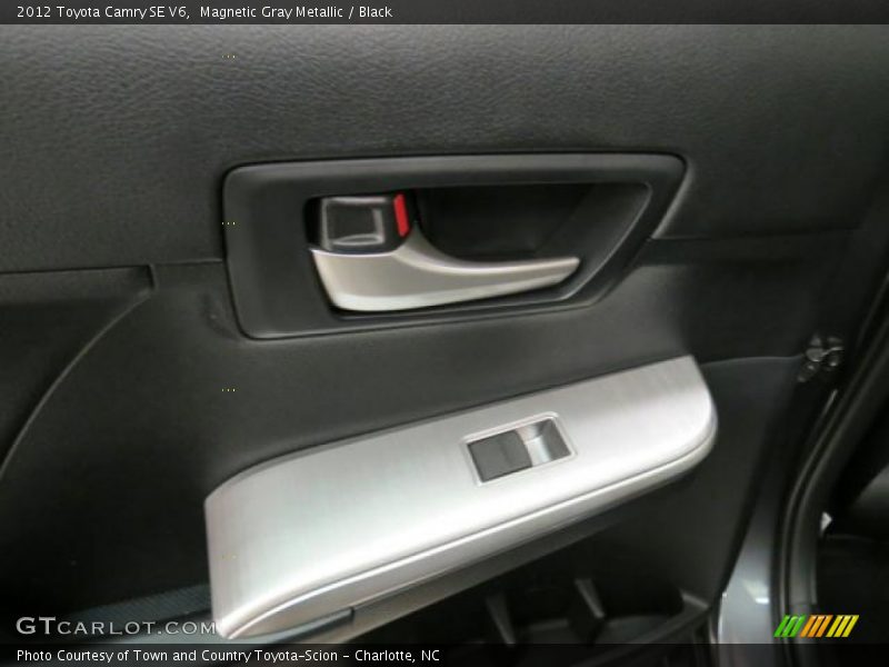 Magnetic Gray Metallic / Black 2012 Toyota Camry SE V6
