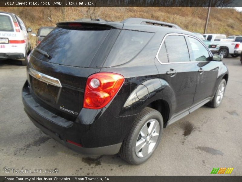 Black / Jet Black 2013 Chevrolet Equinox LT AWD