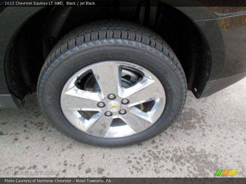 Black / Jet Black 2013 Chevrolet Equinox LT AWD
