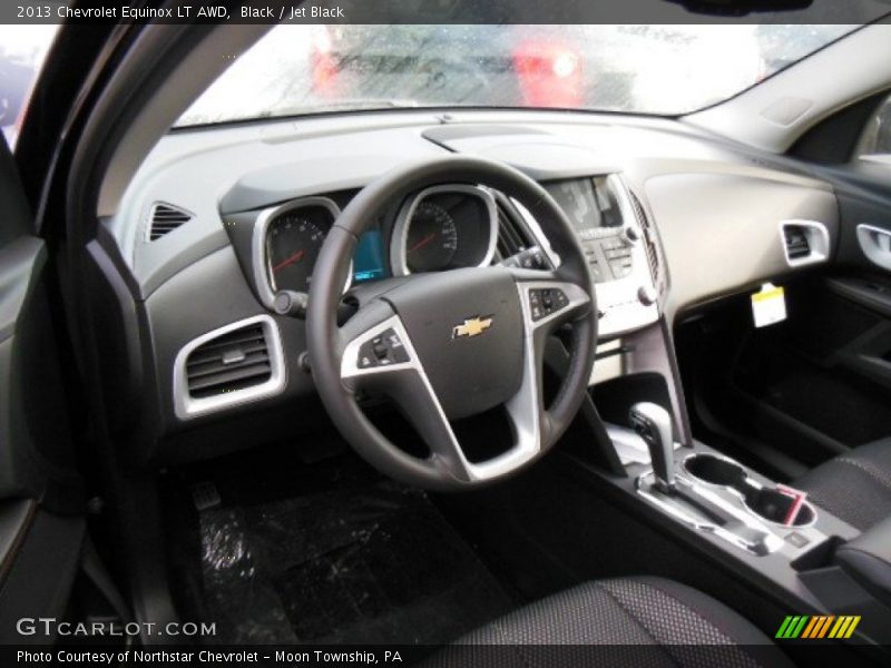 Black / Jet Black 2013 Chevrolet Equinox LT AWD